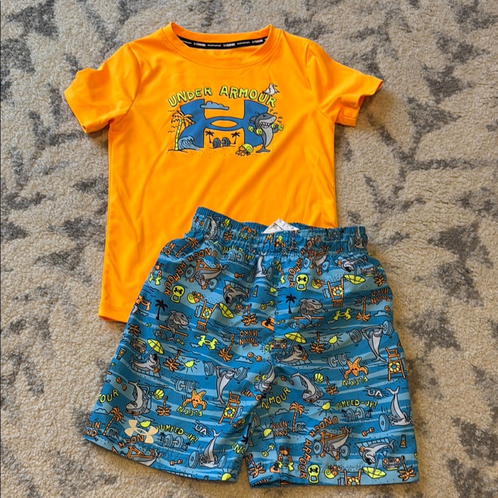 Under Armour Boys Swim Set Size 5